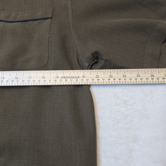 Nan Nast Black and Gray + Brown And Tan Striped Shirts - Picture 12 of 13